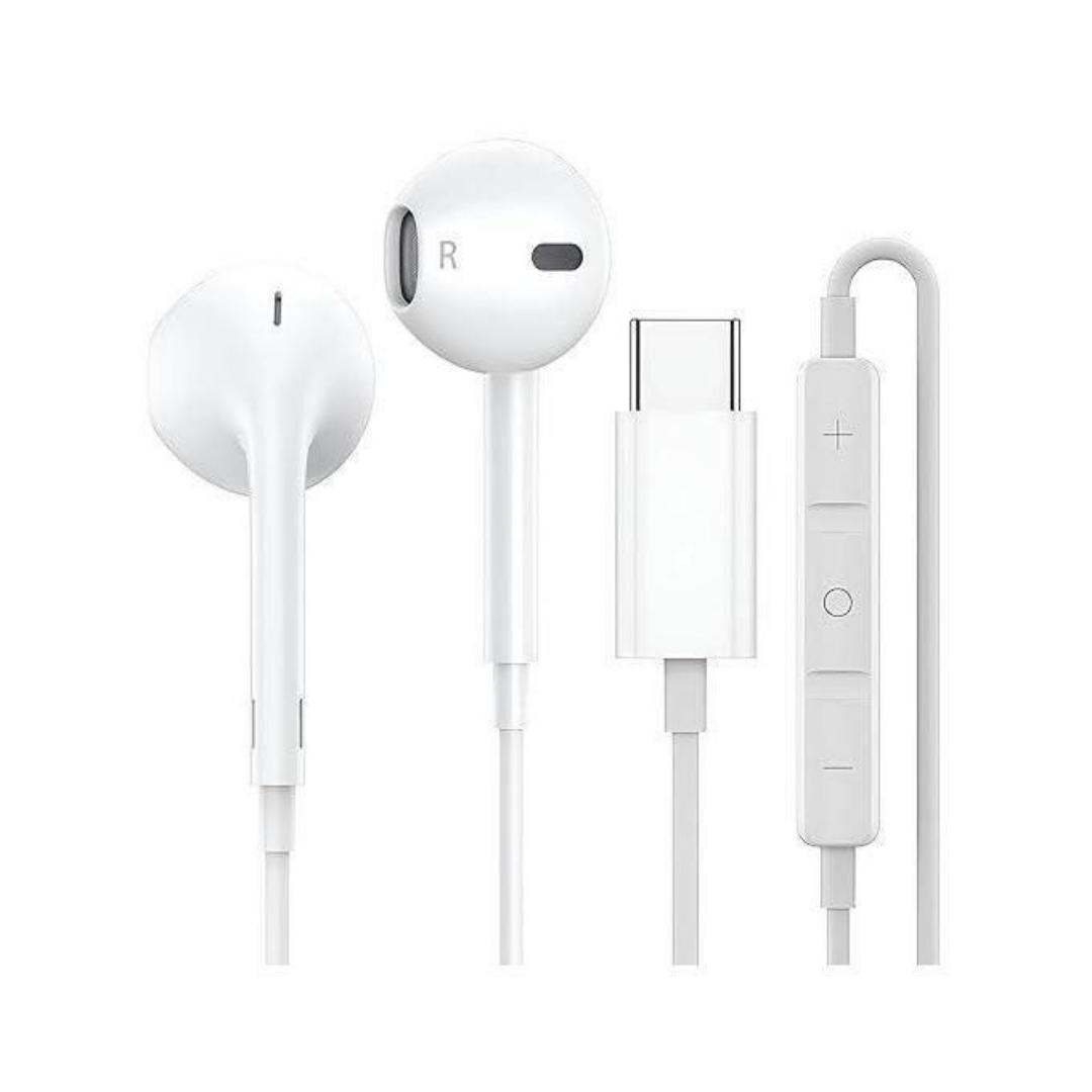 Share this product

Apple Apple. USB Type C in-Ear Handsfree Earphone Wired with Microphone, Volume Control & Noise Cancelling Compatible with iPhone 15/15 Plus/15 Pro/15 Pro Max and Other type C Devi