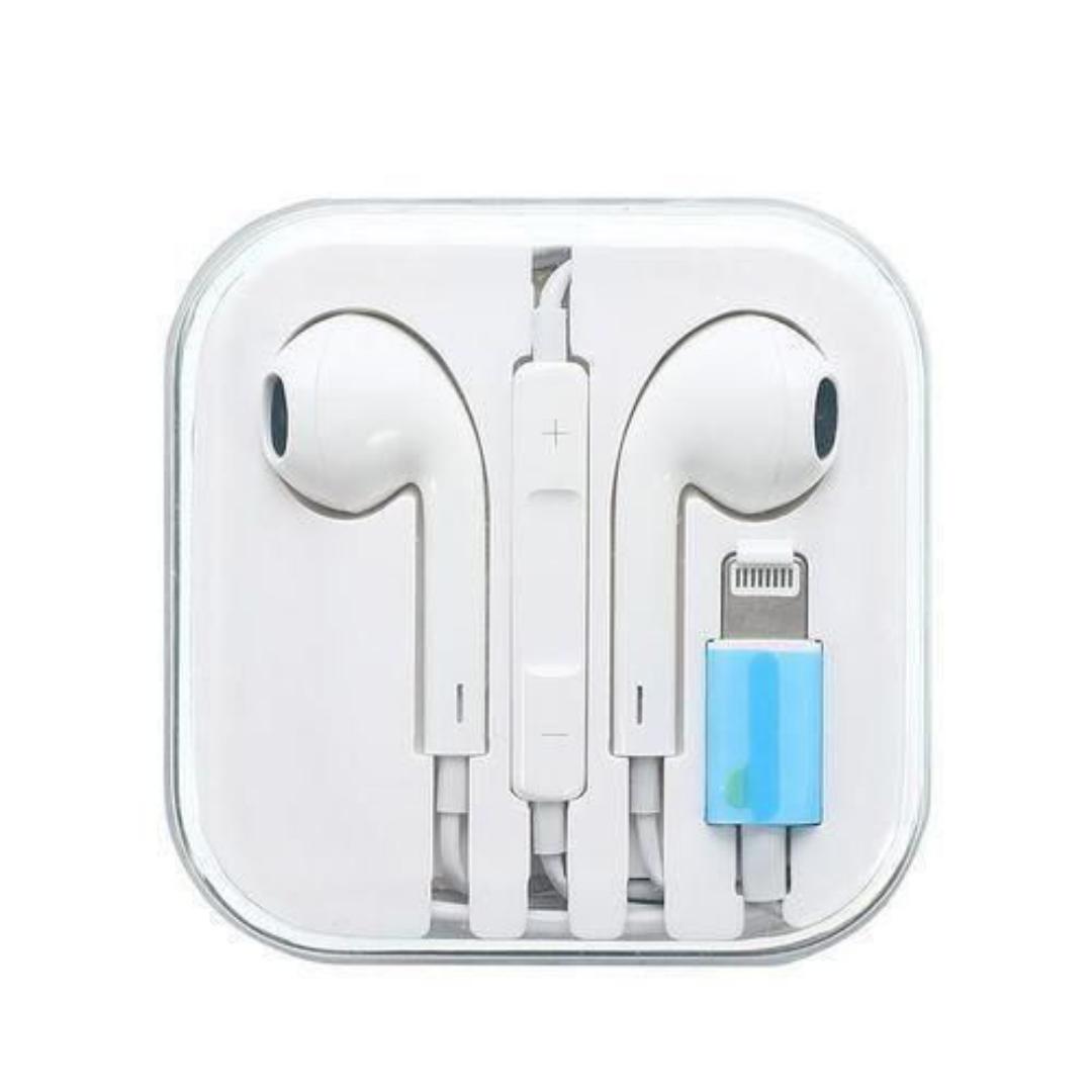 Apple Lightning Earpods with Mic for iPhone 7, 8, X and Above- Generic