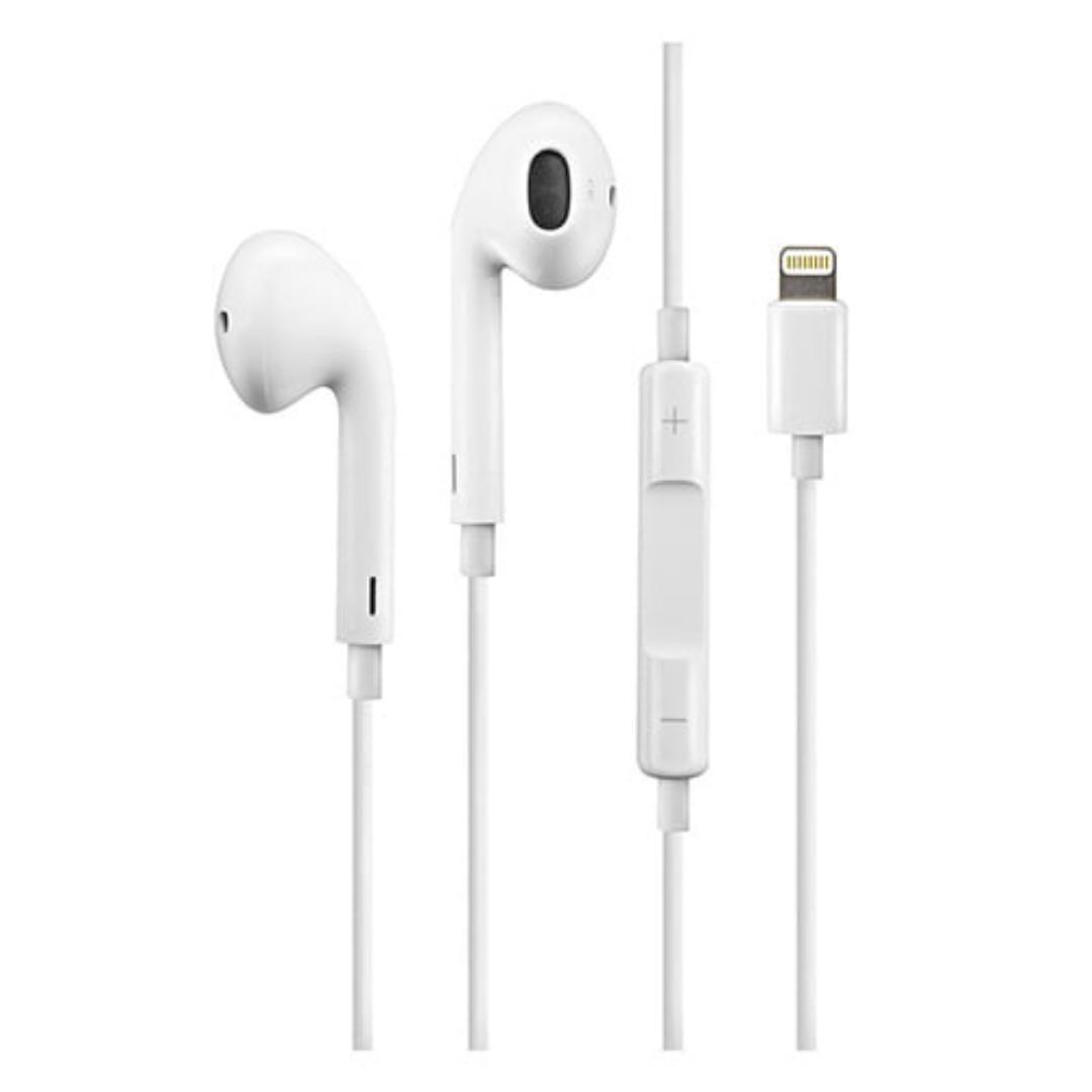 Apple Lightning Earpods with Mic for iPhone 7, 8, X and Above- Generic