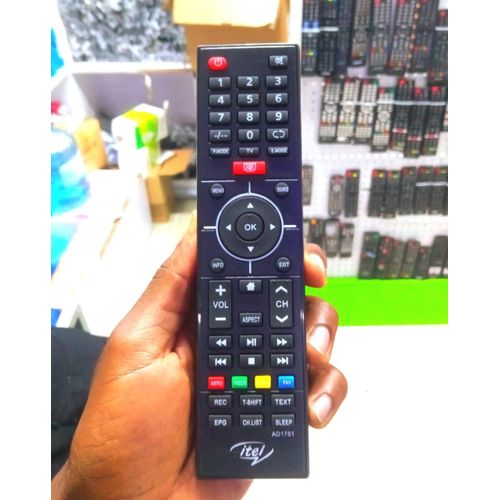 Itel digital tv replacement remote