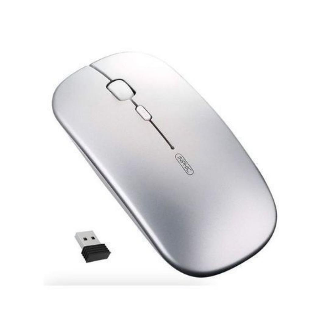Rechargeable Wireless Mouse 2.4GHz Ultra Slim LONG LASTING BATTERY