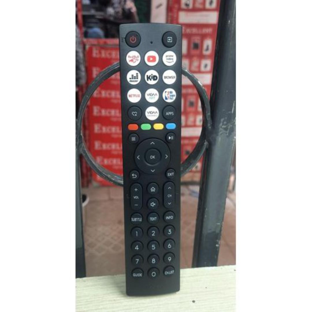 Hisense TV Remote-Control -Replacement For Hisense VIDAA 4K HDTV FHD QLED LCD LED Smart TVs.