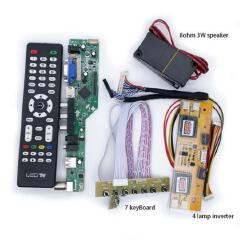 Generic V53 LCD LED TV controller Driver board VGA HDMI USB tv motherboard
