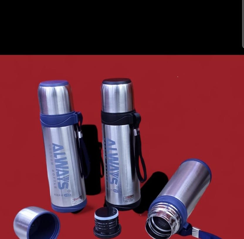 VACUUM FLASK. Always Stainless Steel Vacuum Flask 0.35L, Compact and easy to carry. Keeps drinks hot or cold for hours,Stainless steel double insulation,Durable and unbreakable.