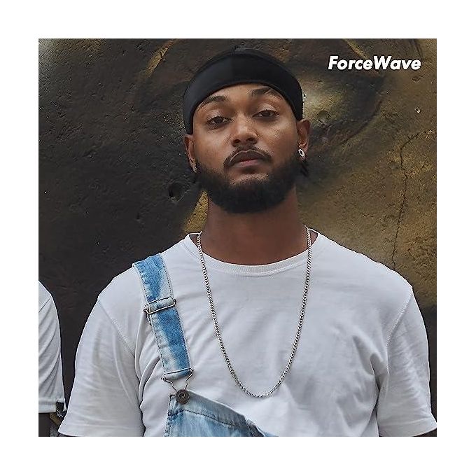Fashion BLACK Velvet Durag