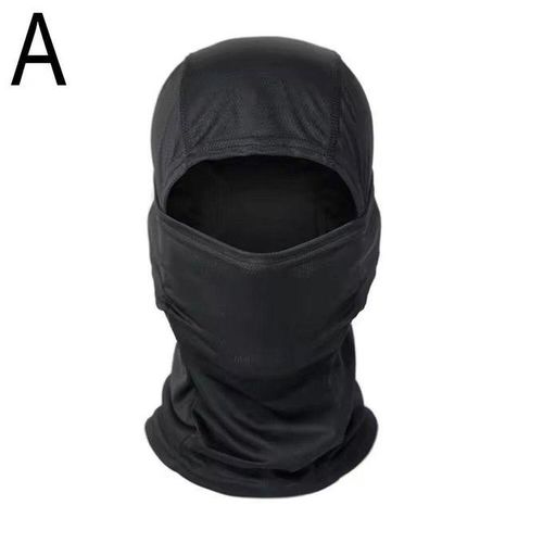 Black Ski Mask Balaclava Face Mask, Motorcycle Outdoor Premium Ninja Mask