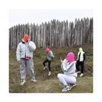3 Hole Winter Knitted Mask, Outdoor Sports Full Face Cover Ski Mask Warm Knit Balaclava for Adult