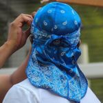BEST QUALITUY PROFESSIONALLY STITCHED DURAG Imported Super Fine Quality Unisex Men Women Silk Durag Doo Rag Long Tail Headwrap Chemo Cap