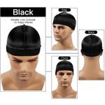Silk Red Durag Men Durag 360 Wave With Free Wave Cap
