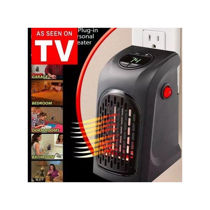 Portable Room Heater With Automatic Timer Digital LED Display.