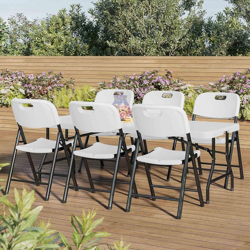 Foldable chairs