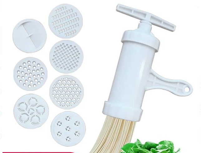 Household Manual Plastic Noodle Maker Press Pasta Machine