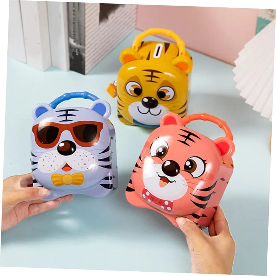 🐷 Kids Piggy Bank – Fun & Secure Money-Saving Box for Cash & Coins