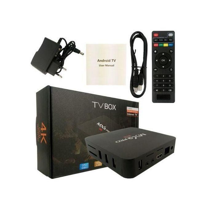 Mxq PRO 4K Android 11.1 Smart TV Box- 8 GB/128 GB
