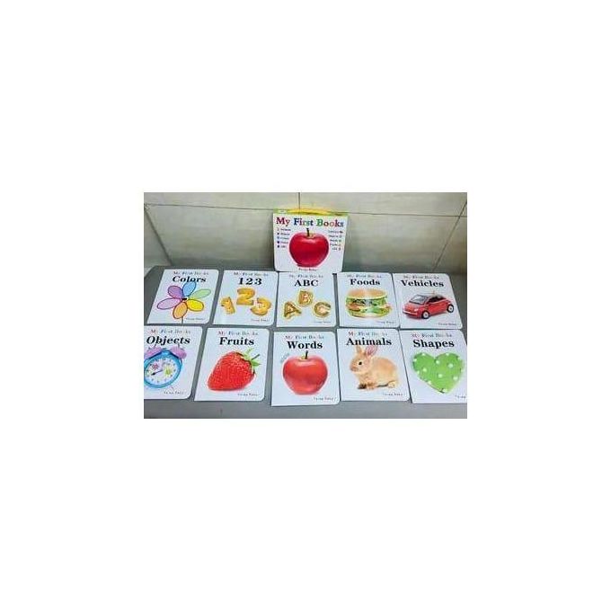 My First Books-set 10 Baby Books