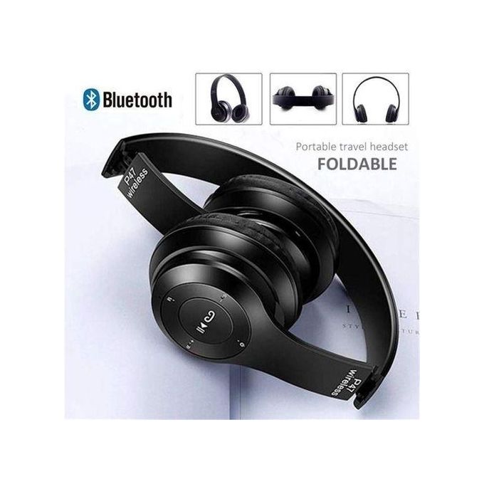 P47 Bluetooth 5.0 Headphone Wireless Earphone