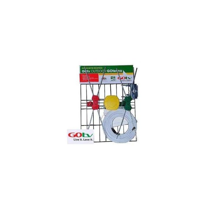 Gotv Digital TV Ariel +Free 10 M Cable