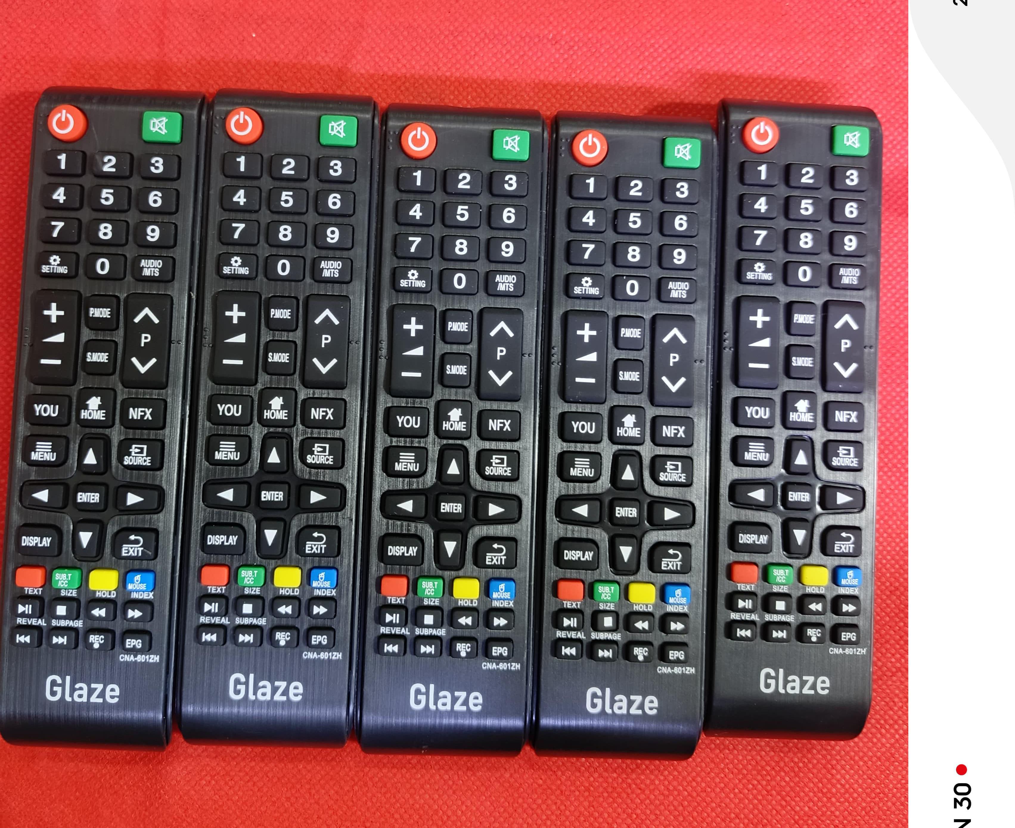 Glaze Universal Digital TV Remote Control