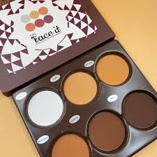 6-Color Face Powder & Foundation Palette – All-in-One Matte Finish Compact for Contouring, Highlighting & Full Coverage