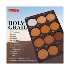 Zikel 12-Color Contour & Face Powder Palette – All-in-One Pro Makeup Kit for Sculpting, Highlighting & Full Coverage Finish