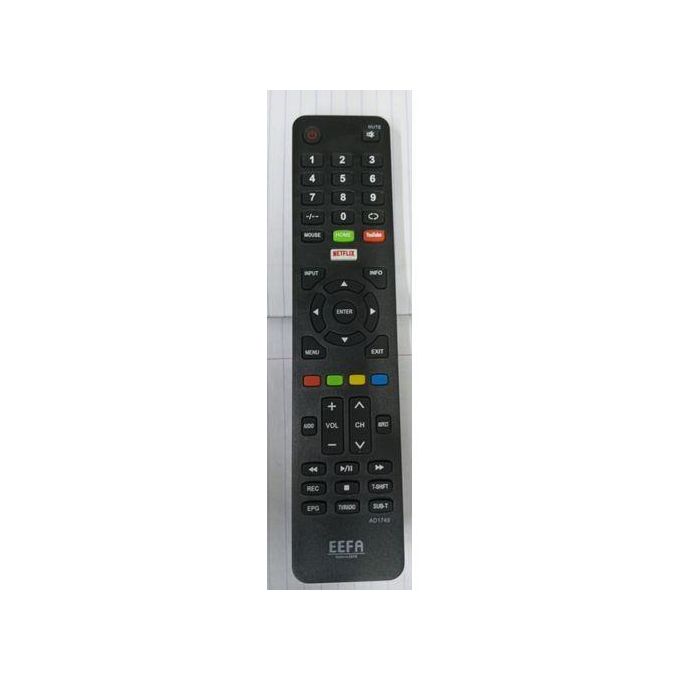 EEFA Smart TV Replacement Remote Control .Compatible with All EEFA Smart TVs, No Setup Required