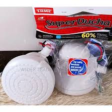 Super Ducha Shower Head 4T For Salty, Normal & Borehole Water, Original Brazil High Quality 1yr warranty