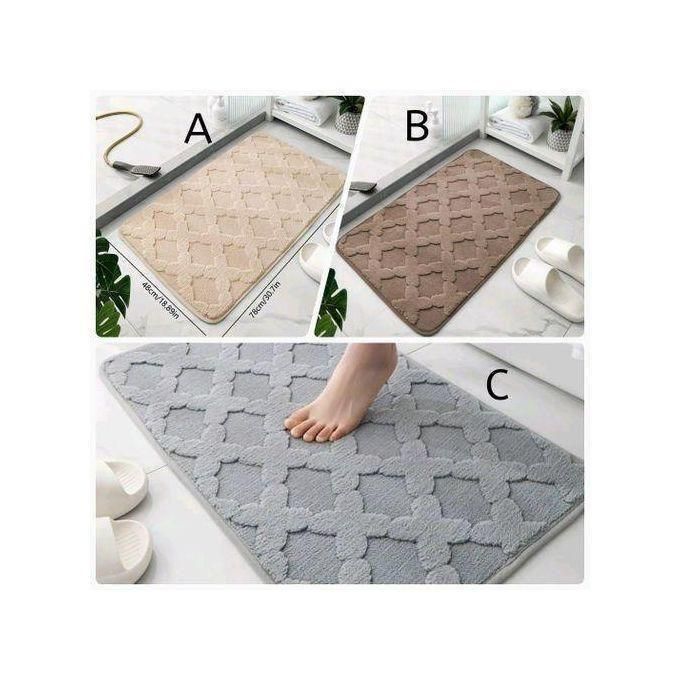 Bathroom Entrance Door Mat, Anti-slip Floor Mat, Soft Foot Mat, Absorbent bathroom mat, Carpets For Living Room Rugs Kitchen Mat Home Decor