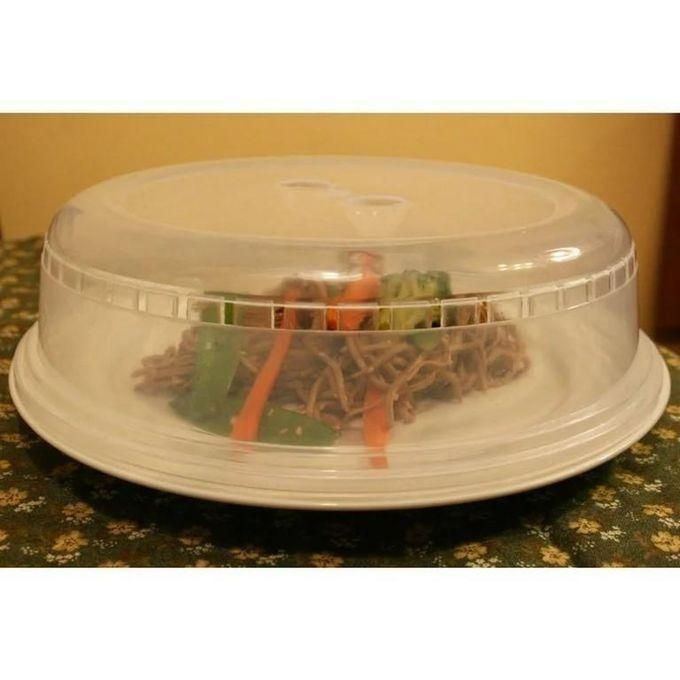 Transparent 27cm microwave Covers, Microwave Oven/Refigerator food cover, Oil Cap Heated Sealed Plastic Cover Dish Dishes Dustproof Cover Food Cover