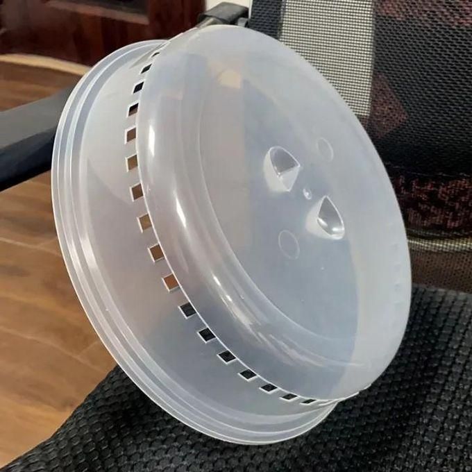 Transparent 27cm microwave Covers, Microwave Oven/Refigerator food cover, Oil Cap Heated Sealed Plastic Cover Dish Dishes Dustproof Cover Food Cover