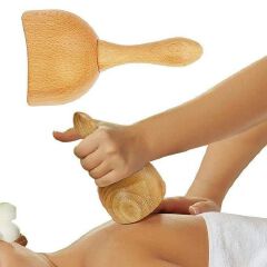 Wood Therapy Cupping Cup, Wood Therapy Massage Tools for Body Shaping, Body Sculpting Tool for Lymphatic Drainage and Cellulite Reduction, Massager