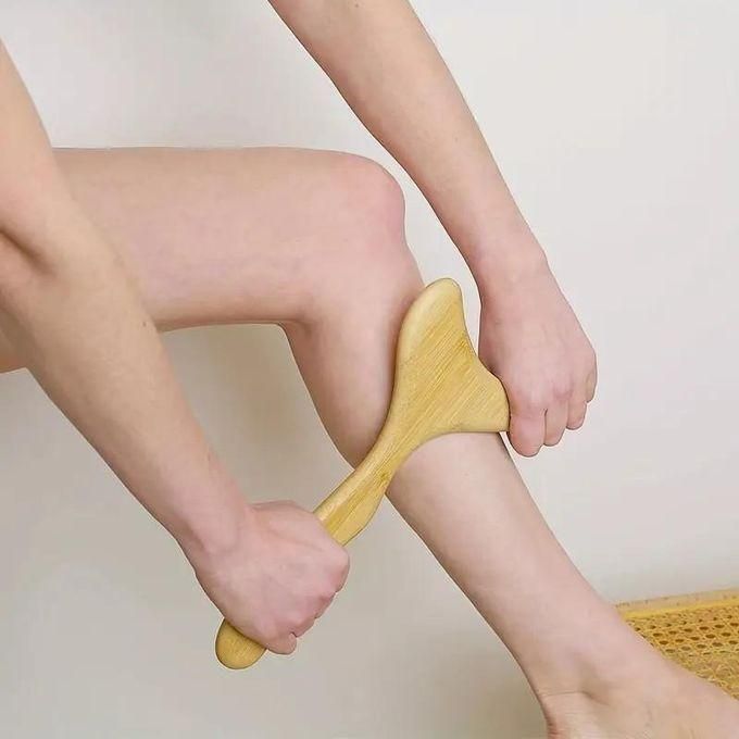 Wooden Gua Sha Therapy Tools Wooden Lymphatic Drainage Massager Anti-Cellulite Massage Tool Body Gua Sha Tools for therapy