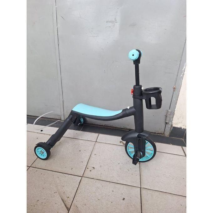 3 in 1 Kids Scooter and Bike, Adjustable Toddler Balance Bike with Durable Plastic