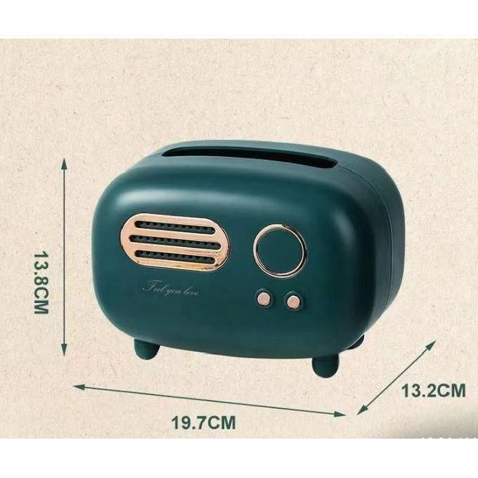 Radio-like tissue/serviette holder