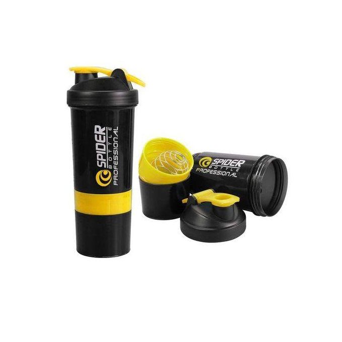 spider bottle cocktail or protein shaker