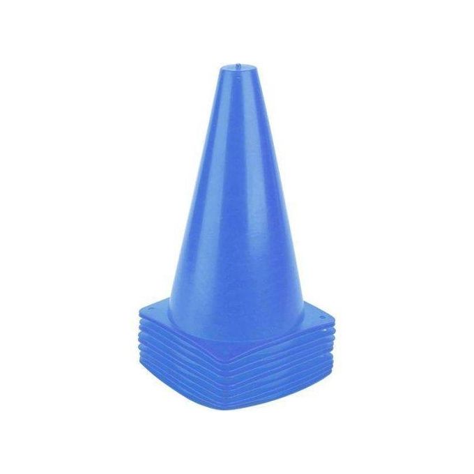 Multipurpose Sports Training Cones – Durable Plastic Marker Cones for Football, Basketball, Cricket & Fitness Drills
