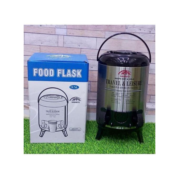 Portable Catering Coffee/Tea Urn Food Flask 9.5L
