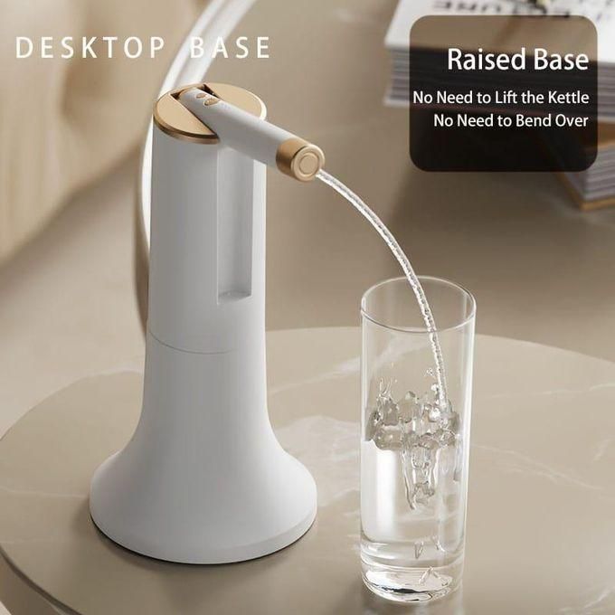 Automatic Water Dispenser, Foldable Portable Electric Drinking Pump for 5 Gallon Bottle with Timer Quantitative, USB Rechargeable Electric Water Dispenser for Home & Outdoor