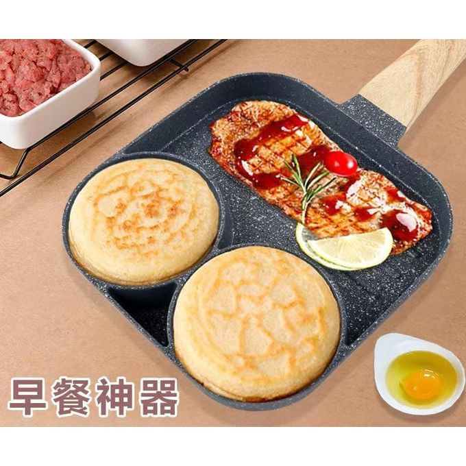 4 slot pan cake /egg pan egg and steak fry pan