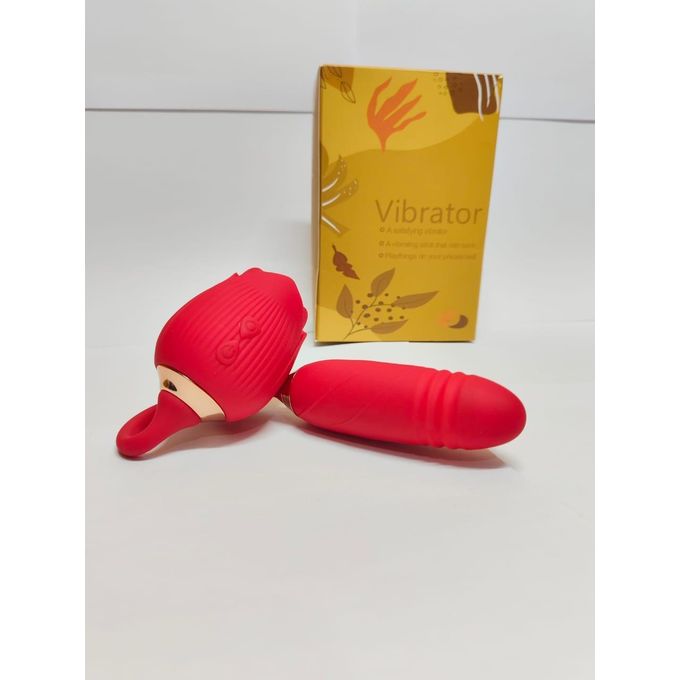 G-Spot Vibrator Cli_t Sucking And Thrusting Adult Dildo Sex Toy For Women