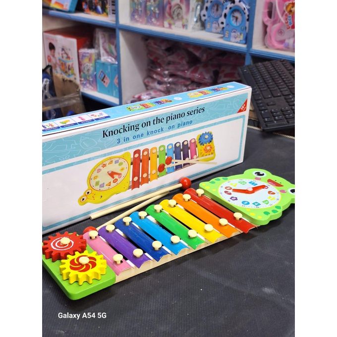 HarmonyX 8-Tone Wooden Xylophone