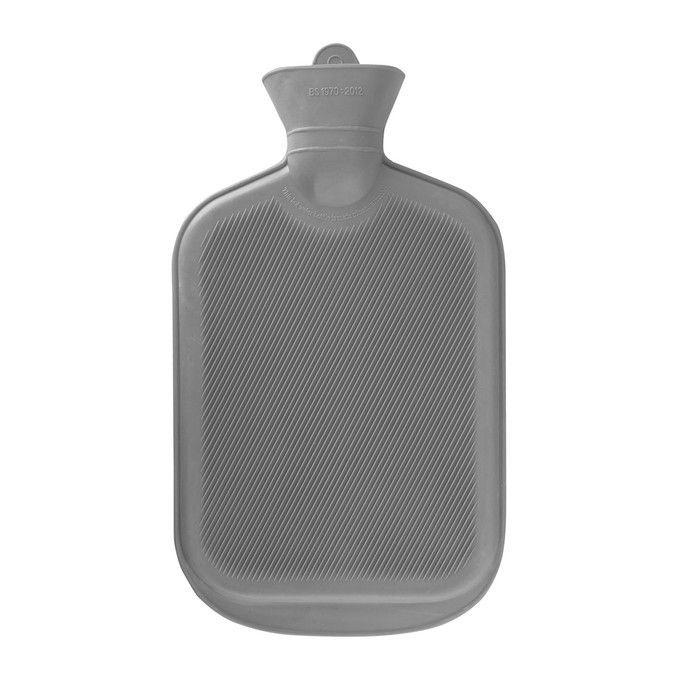 Hot Water Bottle With Fleece Cover-2L