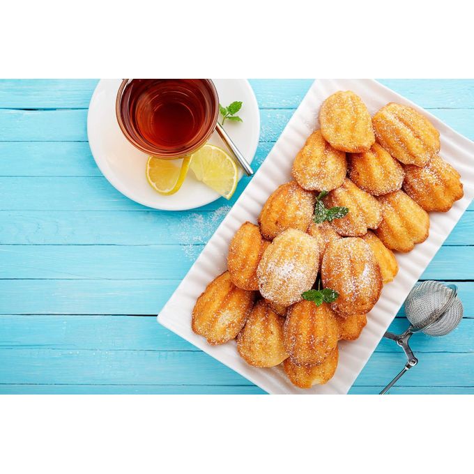 12 slots nonstick Cookie madeleines baking tin