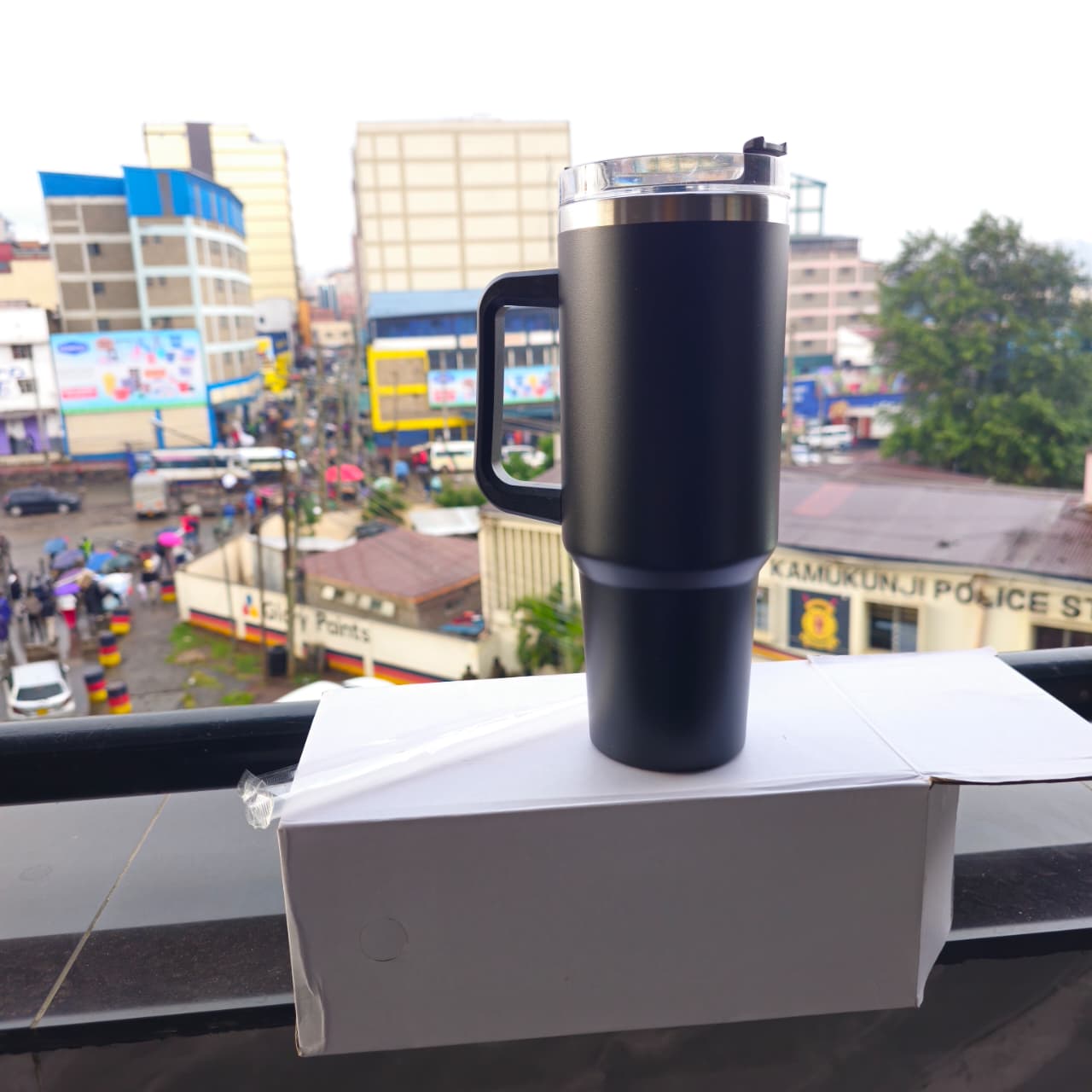 Stanley Mug Tumbler With Handle And Straw Lid, Insulated Reusable Stainless Steel Travel Mug Sports Water Bottle