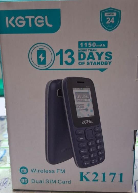 1pc KGTEL Dual Sim Card Phone with 1.77 Inch Screen 1150 mAh Battery Mp3.Mp4