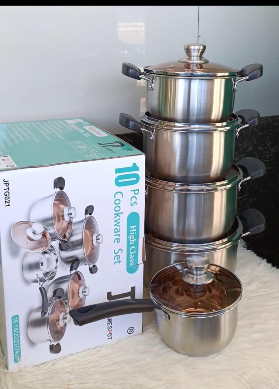 10pcs High Quality Best price Jp stainless Kitchen  cookware