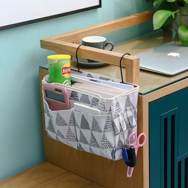 1Pc Classy  Over the cabinet door multipurpose canvas organizer  Size (30/18.5/11cm)