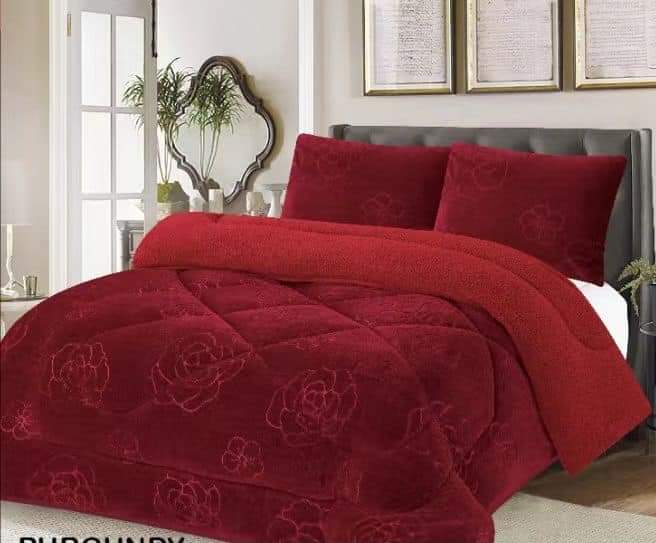 NEW ARRIVAL!!!  [ 5 X 6 ] 1Pc Classy High Quality Affordable Plain woolen Duvet
