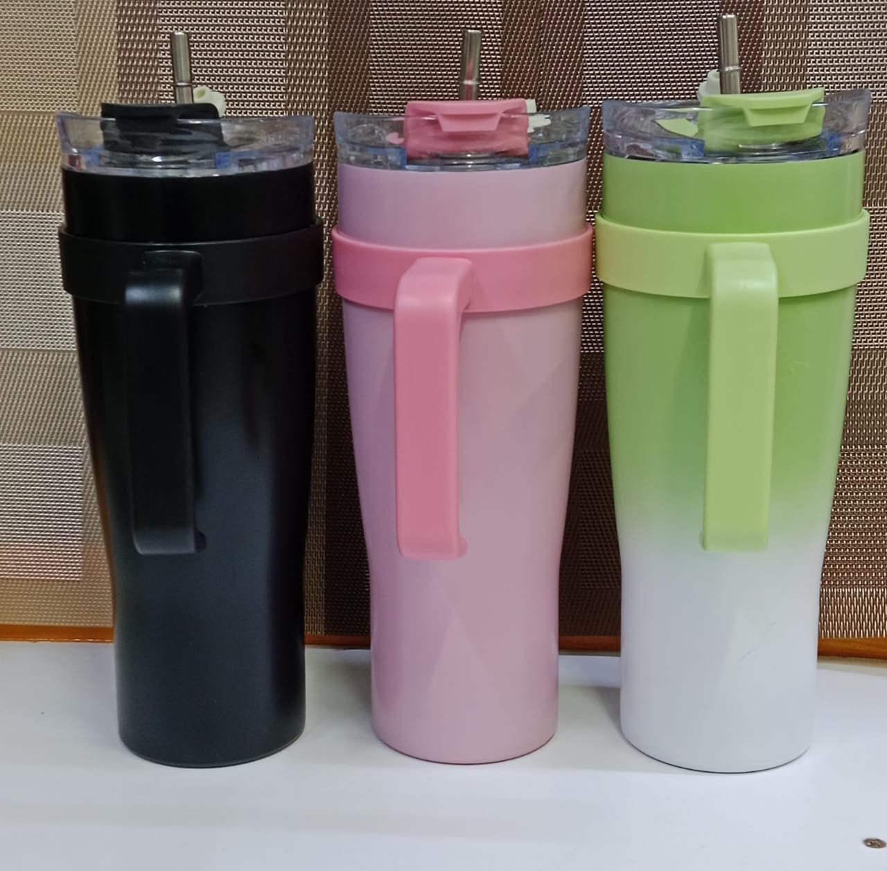 [ 🔴 FINAL OFFER + ADDED OFFERS 🤩🤩✨ !!! ]  1Pc Brand  New High Quality Portable Stanley cup 1200ml at Affordable Price