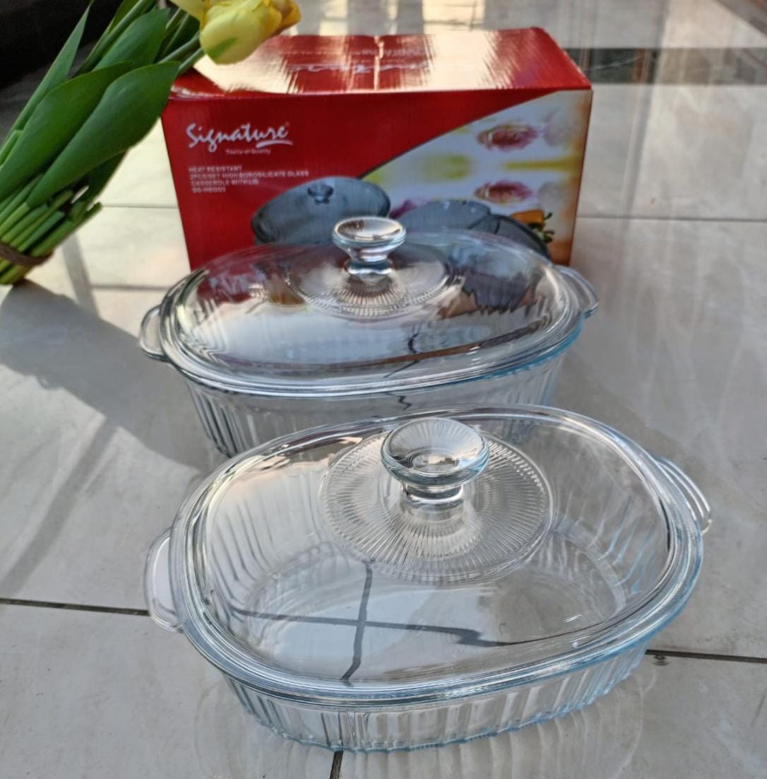 [ 📍⏰ TIME LIMITED OFFER ⏰📍🤑DONT MISS OUT 🤑!!! ]  2Pcs Classy High Quality Glass  storage container at Best Price