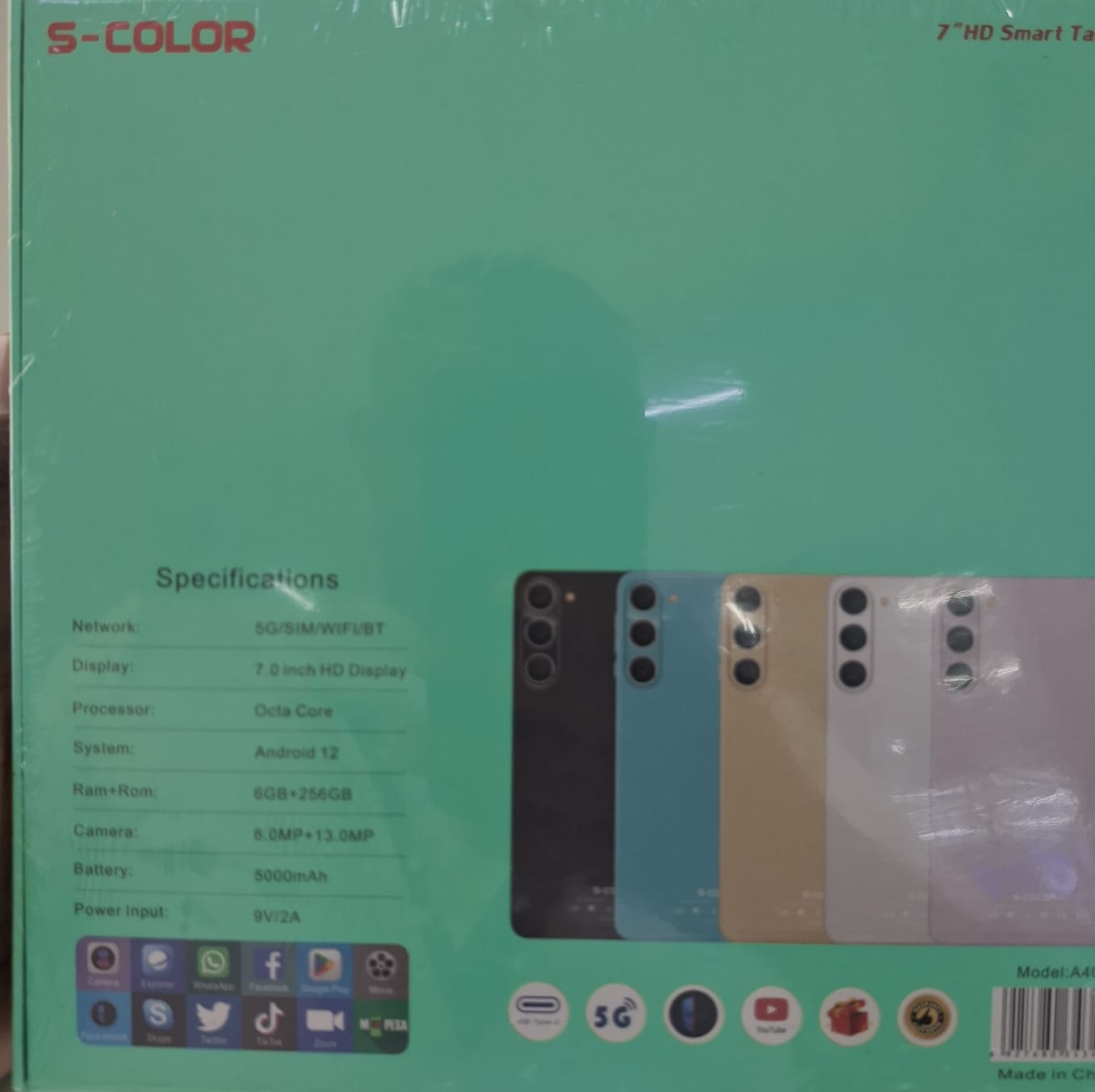 [ GRAB IT AT LOW PRICE+ ADDED OFFERS 🤩🤩✨ !!! ] Brand new High Quality Durable  5G S - Color  Smart Kids  tablet with Sim slot 7 inch HD Display  Android With  5000mAh
